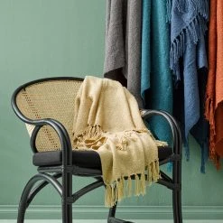 Mulberi Serenade Sandcastle 125x150cm Throw Cushion, Throws & Linen