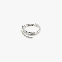 Pilgrim Accessories Serenity Silver Fine Crystal Ring