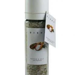 Dishy Table & Kitchen Shiro Tall Rosemary Salt Mill