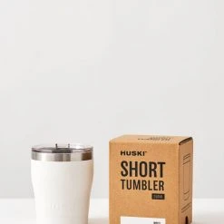 Huski Short White Tumbler 2.0 Table & Kitchen