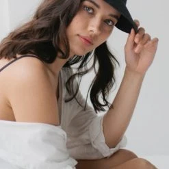 Sophie Accessories So Shady Extra Hat Black