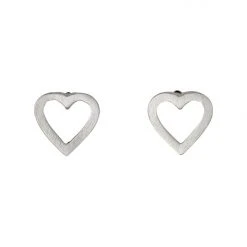 Pilgrim Accessories Sophia Open Heart Stud Earring