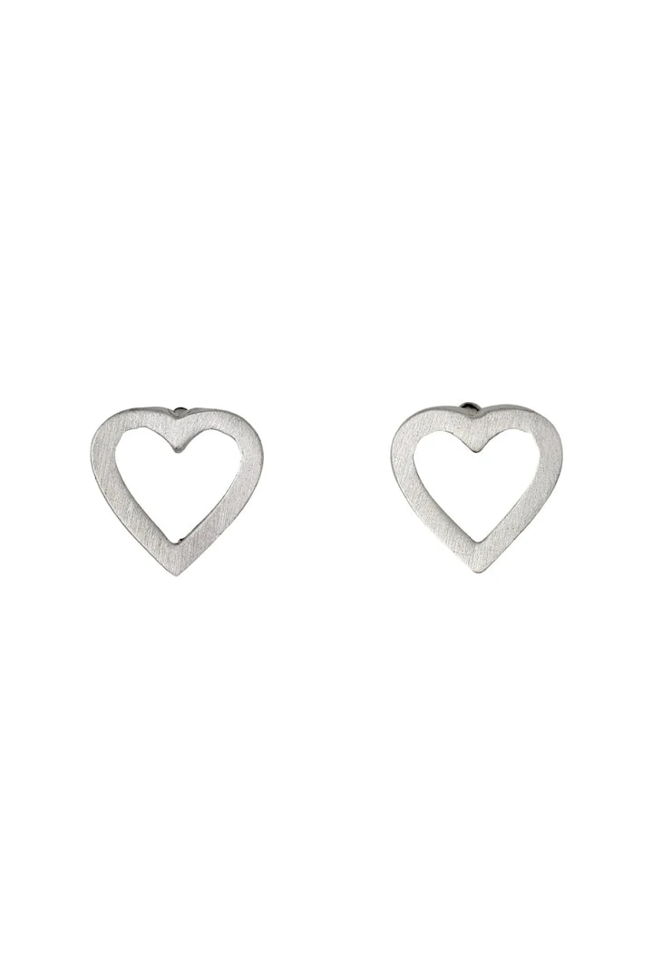 Pilgrim Accessories Sophia Open Heart Stud Earring 3 Pilgrim Accessories Sophia Open Heart Stud Earring