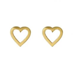 Pilgrim Accessories Sophia Open Heart Stud Earring 7 Pilgrim Accessories Sophia Open Heart Stud Earring