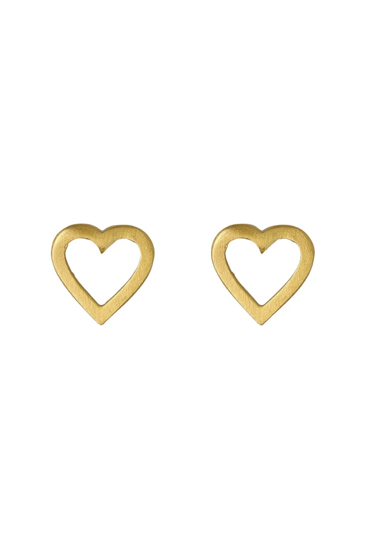 Pilgrim Accessories Sophia Open Heart Stud Earring 5 Pilgrim Accessories Sophia Open Heart Stud Earring