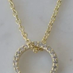 Sophie Sparkle Oh My Necklace Gold Accessories