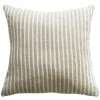 Mulberi Spencer Ivory Natural Feather Filled 100% Linen Cushion 50x50cm
