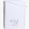 Home Lab 100% Stonewashed Cotton Sheet Set Queen White 1 Home Lab 100% Stonewashed Cotton Sheet Set Queen White