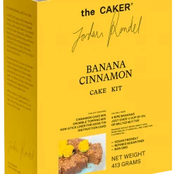 The Caker Banana Cinnamon Crumble Cake Kit