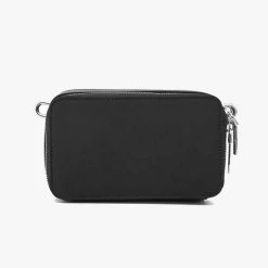 Nakedvice The Lexie Silver Hardware Black Nylon Bag Accessories
