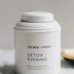 Storm + India Tea Detox Evening Tea Tin Gifts For Her