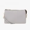 Saben Accessories Tilly Multi Pocket Glacier Leather Crossbody Clutch