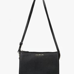 Saben Tilly's Big Sis Crossbody Black Large Clutch