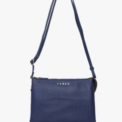 Saben Tilly's Big Sis Crossbody French Navy Leather Large Clutch Accessories