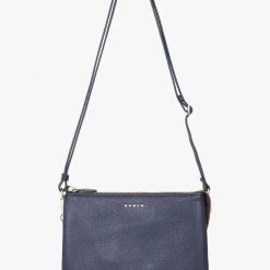 Saben Tilly's Big Sis Crossbody Navy Leather Large Clutch Accessories