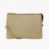 Saben Tilly's Big Sis Crossbody Tussock Pale Green Leather Large Clutch Accessories