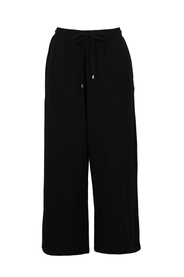 Among The Brave Fashion Time Out Black Wide Leg Stretch Jersey Relaxed Pant 9 Among The Brave Fashion Time Out Black Wide Leg Stretch Jersey Relaxed Pant