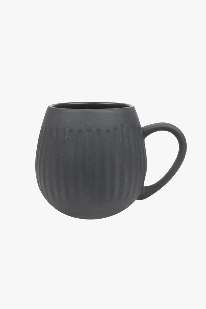 Robert Gordon Tribe Ribbed Black Mug Table & Kitchen 3 Robert Gordon Tribe Ribbed Black Mug Table & Kitchen