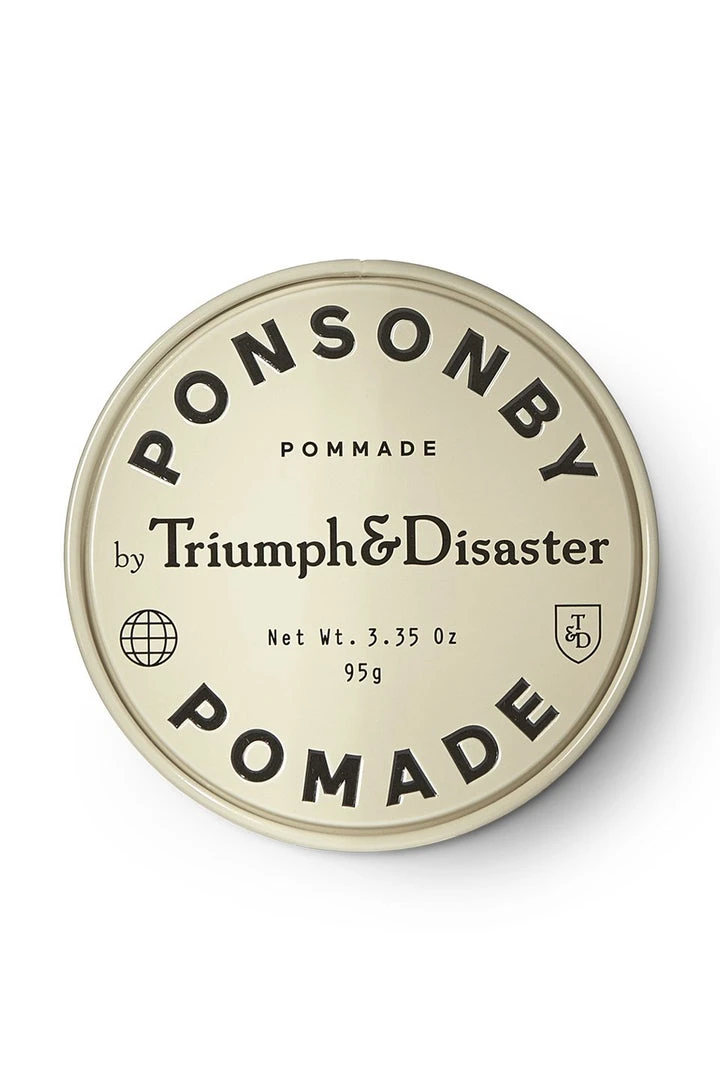 Triumph+Disaster Men's Bodycare Ponsonby Pomade 95gm 3 Triumph+Disaster Men's Bodycare Ponsonby Pomade 95gm