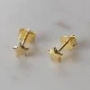 Sophie Accessories Twinkle Star Stud Earrings Gold