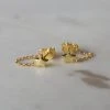 Sophie Twinkle Chain Stud Earrings Accessories