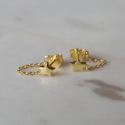 Sophie Twinkle Chain Stud Earrings Accessories