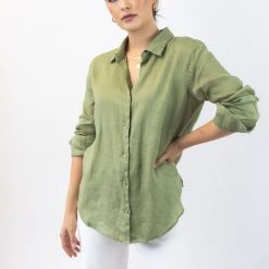 Ivy + Jack Ultimate Forest Linen Shirt