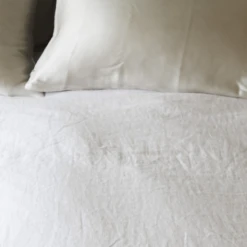 Home Lab 100% Silk Beauty Pair Pillowcases Milk 48x73cm Support Local Gifts