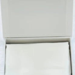 Home Lab 100% Silk Beauty Pillowcase Clean White 48x73cm
