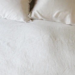 Home Lab 100% Silk Beauty Pair Pillowcases Clean White 48x73cm Support Local Gifts