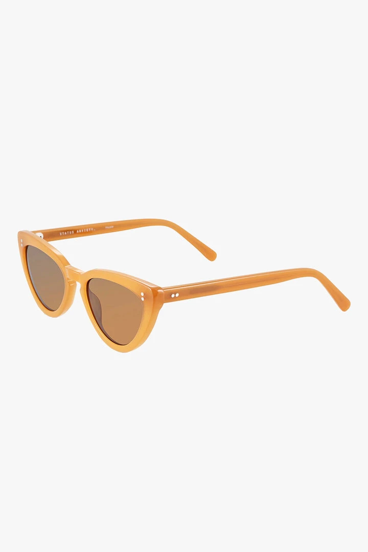 Status Anxiety Villain Honey Cat Eye Sunglasses 5 Status Anxiety Villain Honey Cat Eye Sunglasses