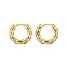 Brie Leon Everyday Mini 18k Gold Plated 925 Sterling Silver Base 1.9cm Hoop Earrings 2 Brie Leon Everyday Mini 18k Gold Plated 925 Sterling Silver Base 1.9cm Hoop Earrings