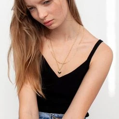 Brie Leon Novia Gold Chain Necklace 65cm Accessories