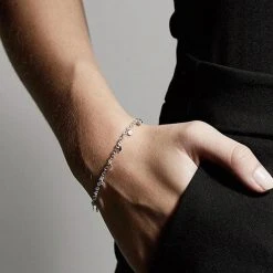 Pilgrim Panna Silver Plated Charm Bracelet Accessories
