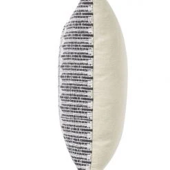 Weave Tatami Cushion Onyx 50 X 50cm Duck Feather Inner Cushion, Throws & Linen