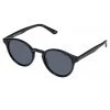 Le Specs Whirlwind Round Black Frame Black Lens Sunglasses