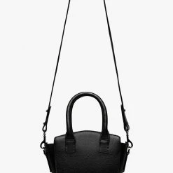 Status Anxiety Worst Behind Us Black Leather Bag