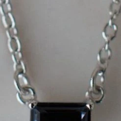 Sophie You Rock Necklace Black Silver Accessories