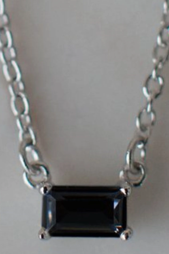 Sophie You Rock Necklace Black Silver Accessories 3 Sophie You Rock Necklace Black Silver Accessories