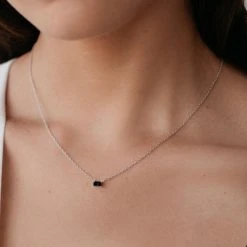 Sophie You Rock Necklace Black Silver Accessories