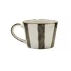 CC Interiors Zanzibar Striped Black And White Mug