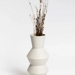 NED Collections Living & Decor Divoc Medium White Vase 15x32cm