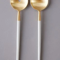 Nel Lusso Gift The Hostest With The Mostest Bianco Salad Servers