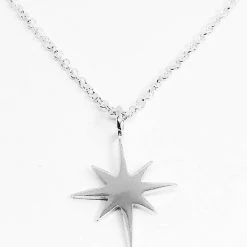 Audrey Loves Ruby Accessories Starburst Necklace