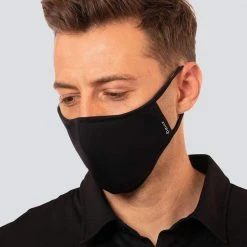 Aviro Antiviral Black Face Mask