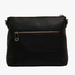 Elms+King Accessories Avoca Black Crossbody Bag