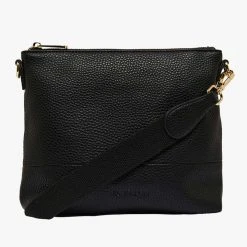 Elms+King Accessories Avoca Black Crossbody Bag