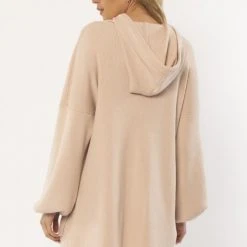 Amuse Society Maxwell Mushroom Knit Hoodie Fashion