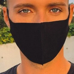 Queen Of The Foxes Accessories Black Reuseable Face Mask Pack Of 3