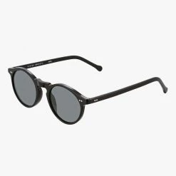 Status Anxiety Accessories Ascetic Black Round Sunglasses 8 Status Anxiety Accessories Ascetic Black Round Sunglasses